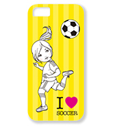 iPhoneケース（I LOVE SOCCER）