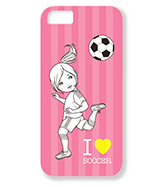 iPhoneケース（I LOVE SOCCER）