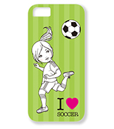 iPhoneケース（I LOVE SOCCER）